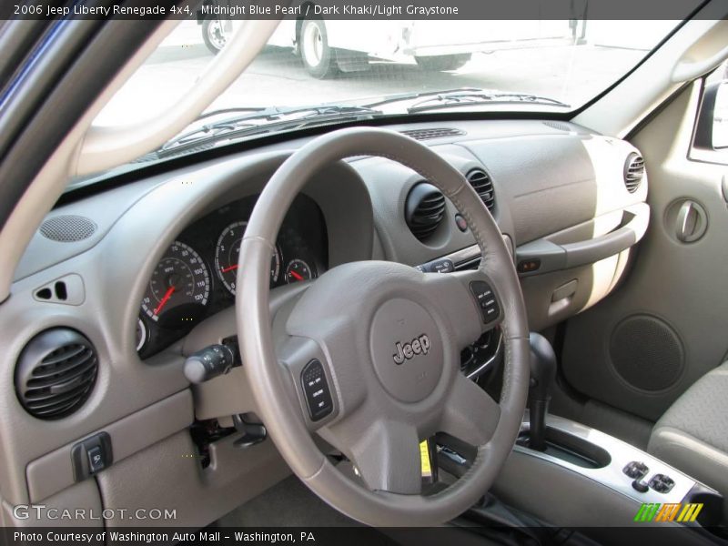 Midnight Blue Pearl / Dark Khaki/Light Graystone 2006 Jeep Liberty Renegade 4x4