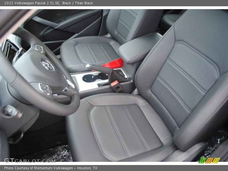 Black / Titan Black 2013 Volkswagen Passat 2.5L SE