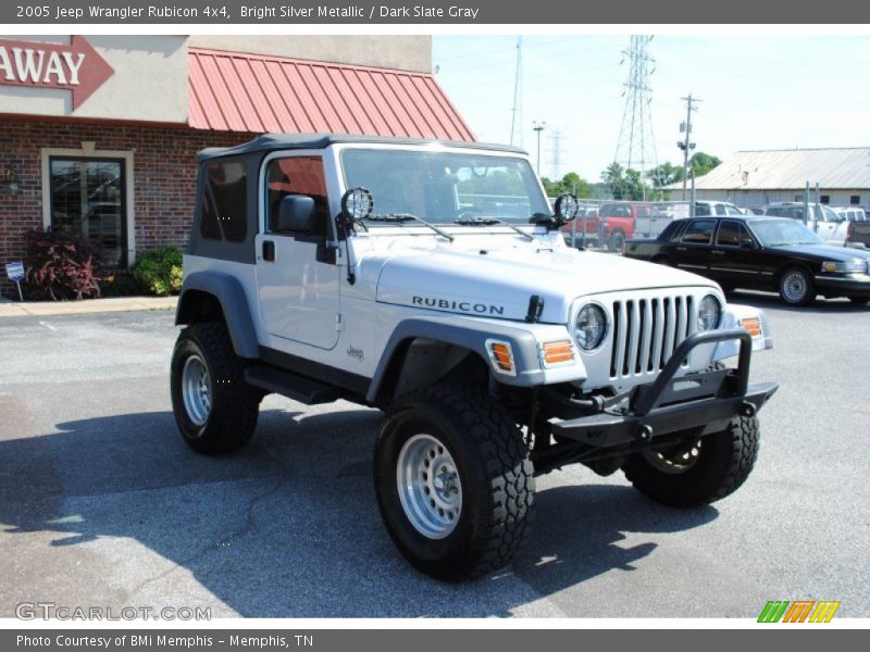 Bright Silver Metallic / Dark Slate Gray 2005 Jeep Wrangler Rubicon 4x4