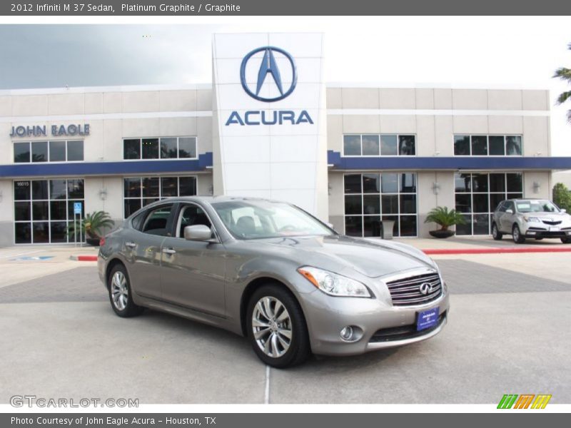 Platinum Graphite / Graphite 2012 Infiniti M 37 Sedan