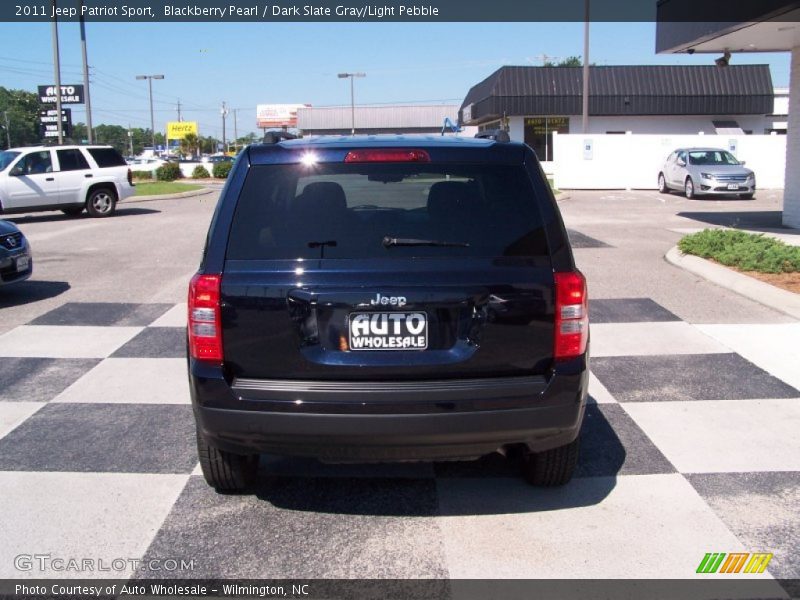 Blackberry Pearl / Dark Slate Gray/Light Pebble 2011 Jeep Patriot Sport