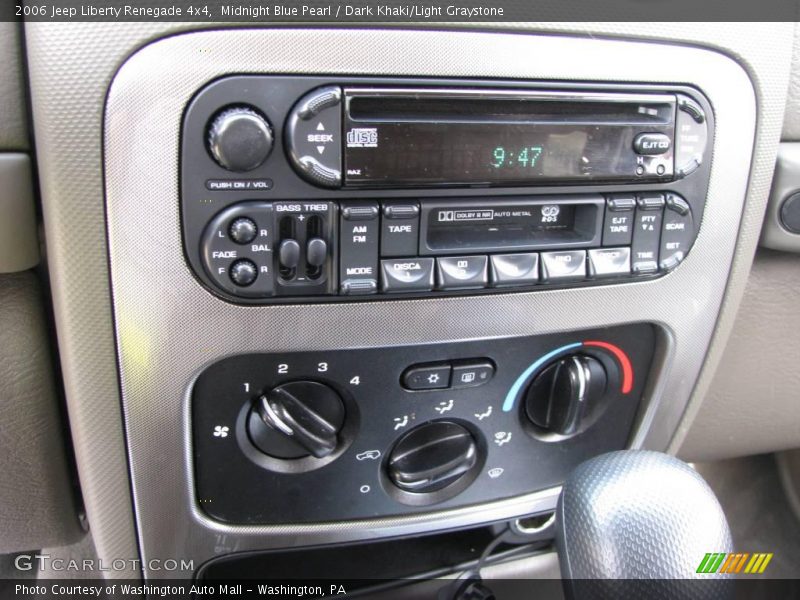 Midnight Blue Pearl / Dark Khaki/Light Graystone 2006 Jeep Liberty Renegade 4x4