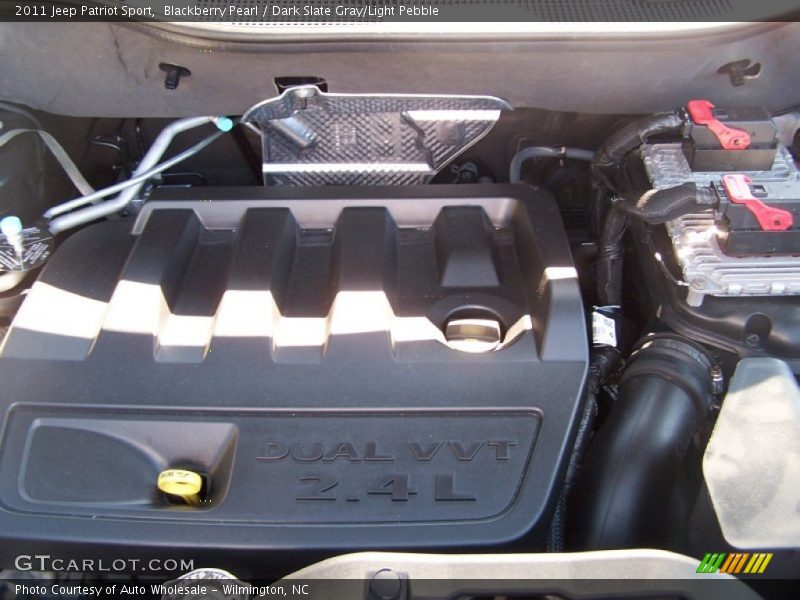 Blackberry Pearl / Dark Slate Gray/Light Pebble 2011 Jeep Patriot Sport