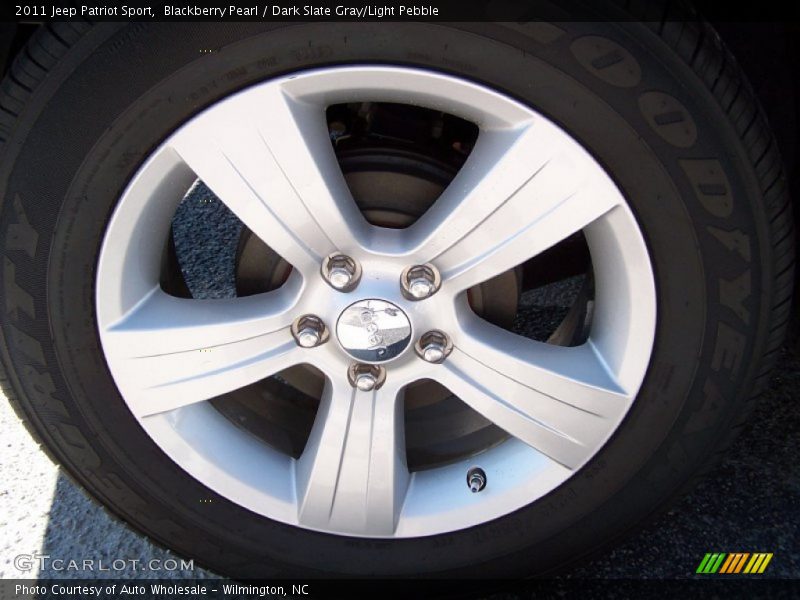 Blackberry Pearl / Dark Slate Gray/Light Pebble 2011 Jeep Patriot Sport