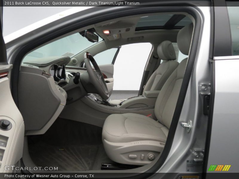 Quicksilver Metallic / Dark Titanium/Light Titanium 2011 Buick LaCrosse CXS