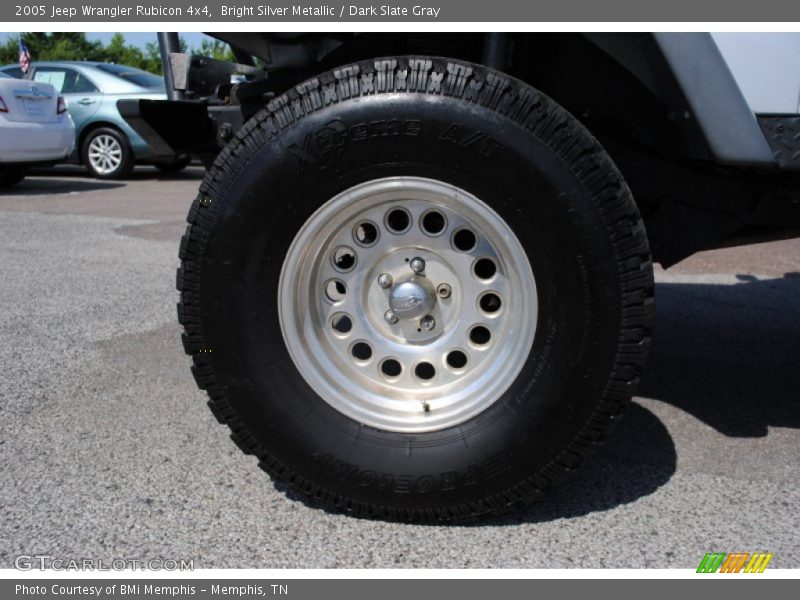 Custom Wheels of 2005 Wrangler Rubicon 4x4