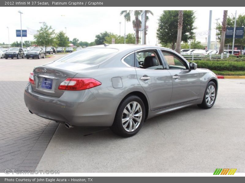 Platinum Graphite / Graphite 2012 Infiniti M 37 Sedan