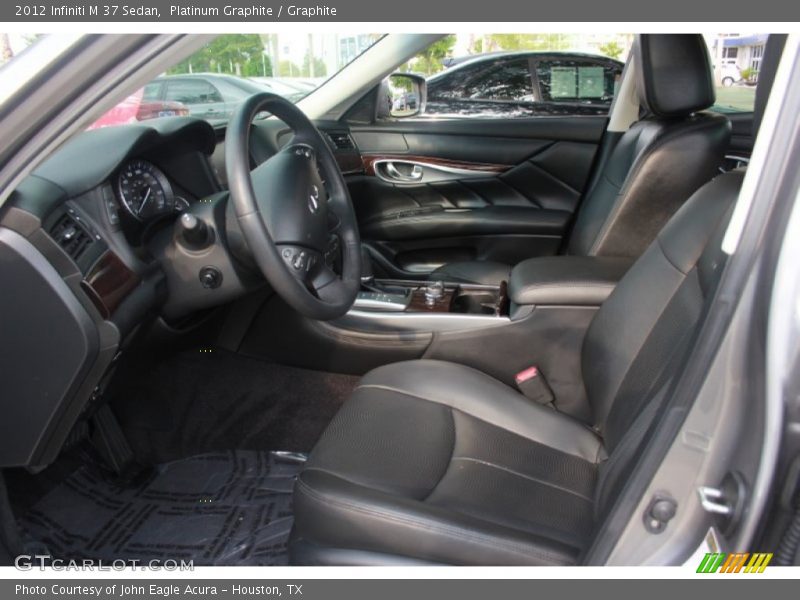 Platinum Graphite / Graphite 2012 Infiniti M 37 Sedan