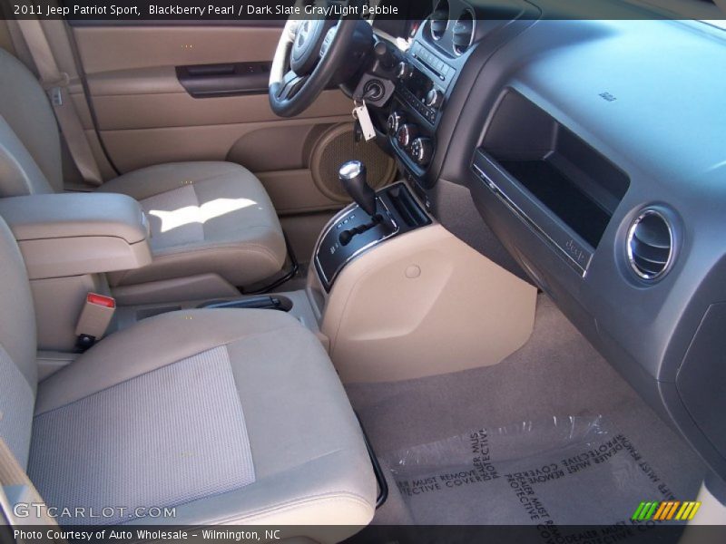 Blackberry Pearl / Dark Slate Gray/Light Pebble 2011 Jeep Patriot Sport