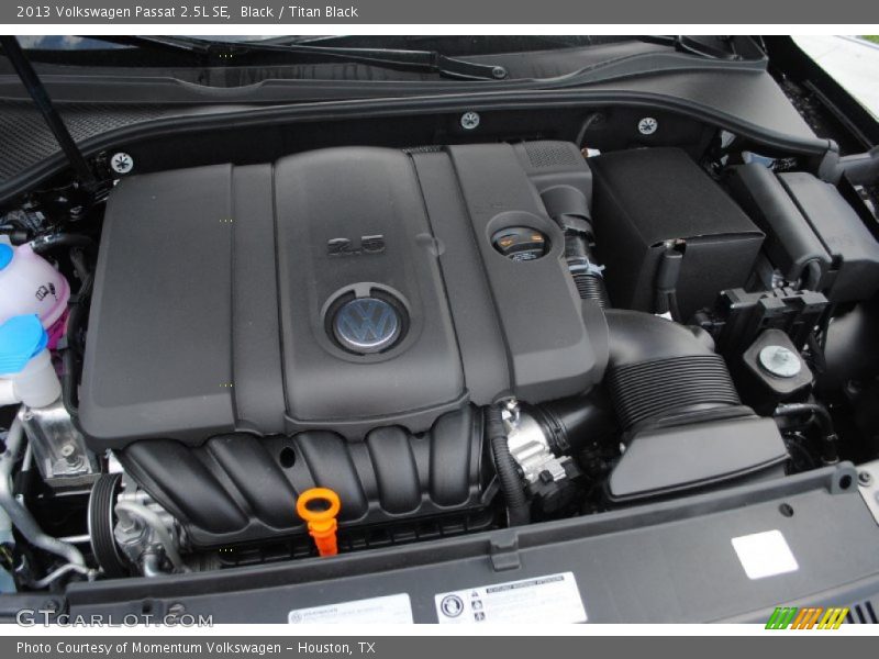Black / Titan Black 2013 Volkswagen Passat 2.5L SE