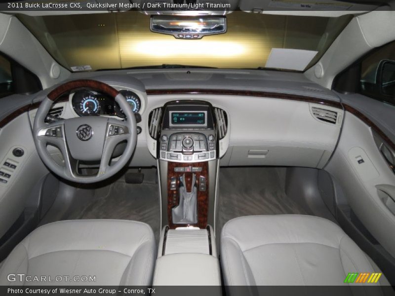 Quicksilver Metallic / Dark Titanium/Light Titanium 2011 Buick LaCrosse CXS