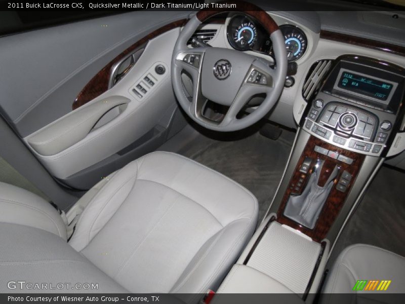 Quicksilver Metallic / Dark Titanium/Light Titanium 2011 Buick LaCrosse CXS