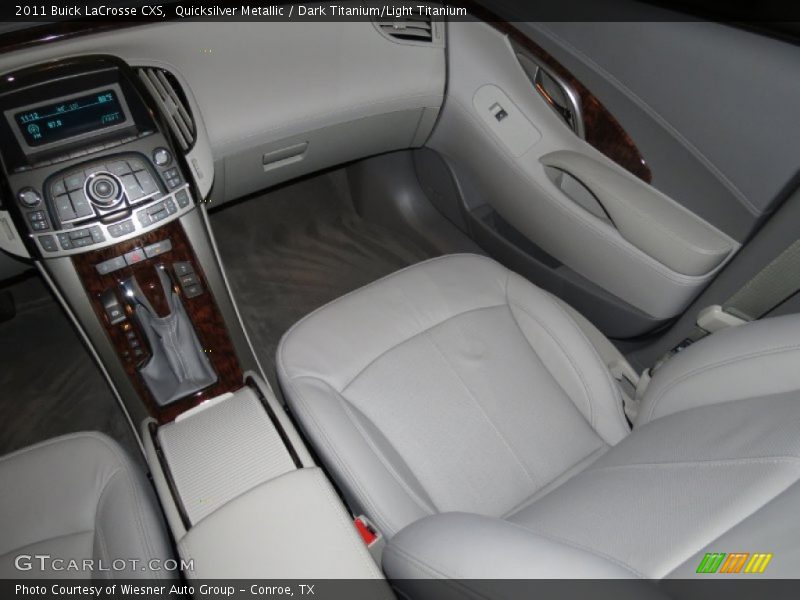 Quicksilver Metallic / Dark Titanium/Light Titanium 2011 Buick LaCrosse CXS