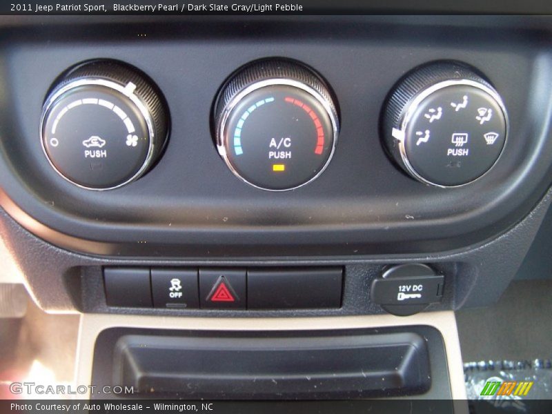 Blackberry Pearl / Dark Slate Gray/Light Pebble 2011 Jeep Patriot Sport