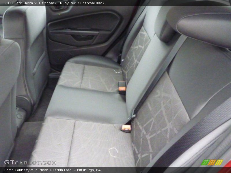 Ruby Red / Charcoal Black 2013 Ford Fiesta SE Hatchback
