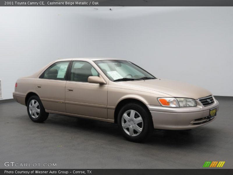 Cashmere Beige Metallic / Oak 2001 Toyota Camry CE