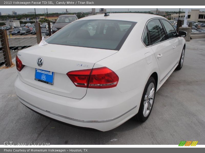 Candy White / Titan Black 2013 Volkswagen Passat TDI SEL