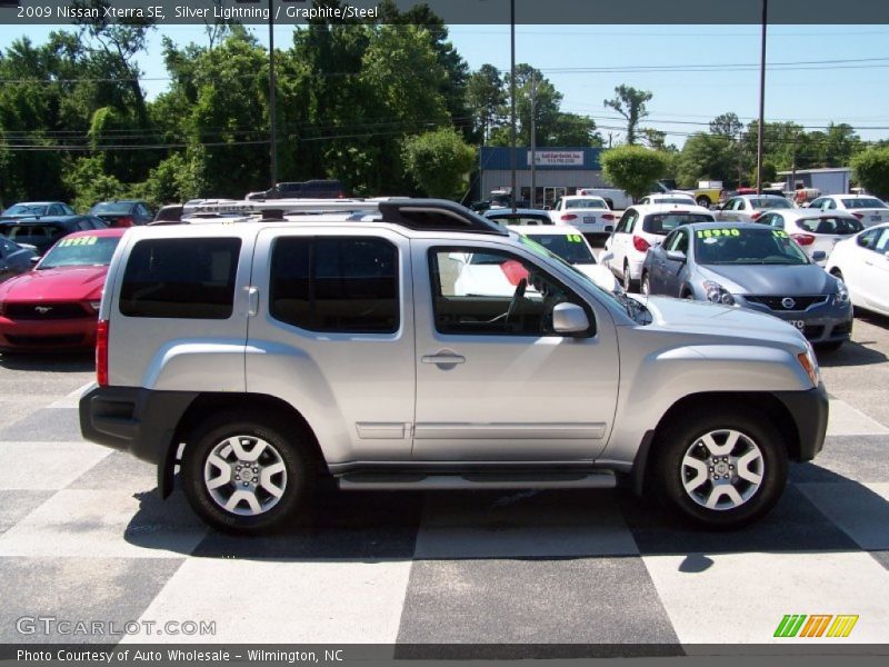Silver Lightning / Graphite/Steel 2009 Nissan Xterra SE