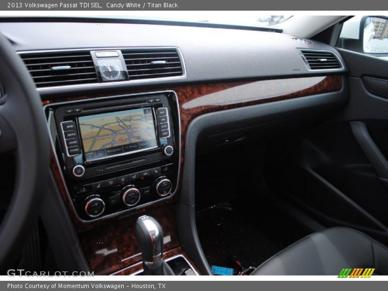 Candy White / Titan Black 2013 Volkswagen Passat TDI SEL