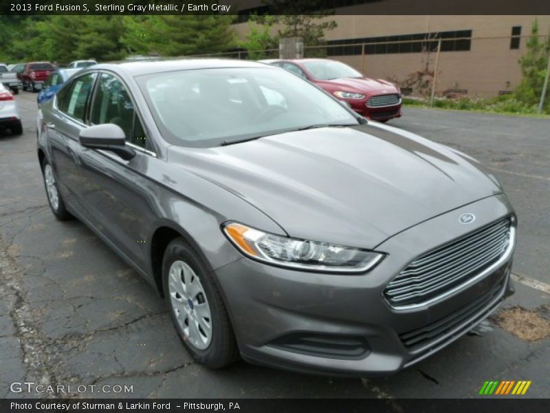 Sterling Gray Metallic / Earth Gray 2013 Ford Fusion S