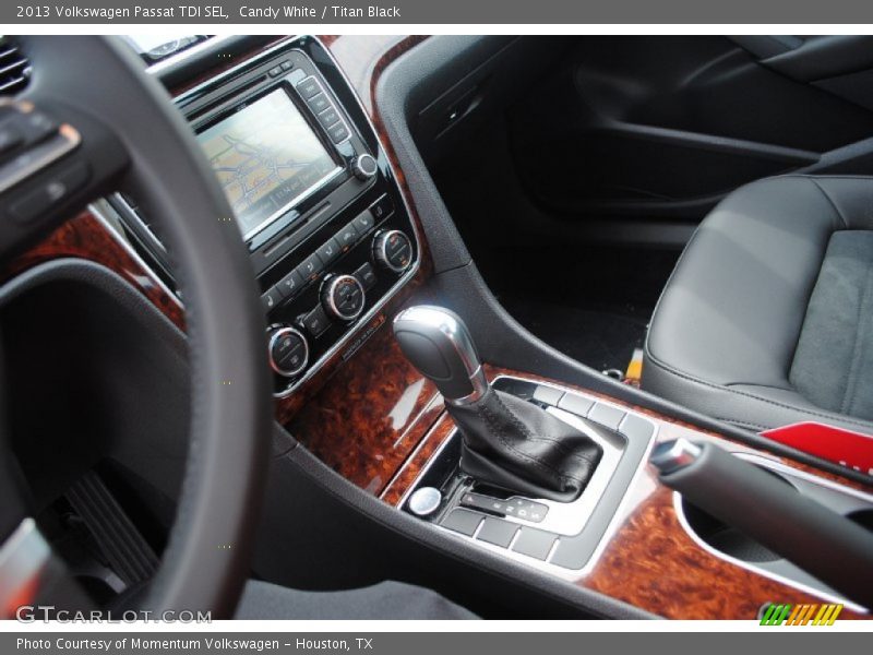 Candy White / Titan Black 2013 Volkswagen Passat TDI SEL