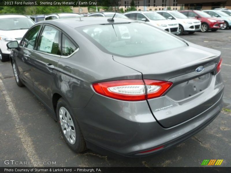 Sterling Gray Metallic / Earth Gray 2013 Ford Fusion S