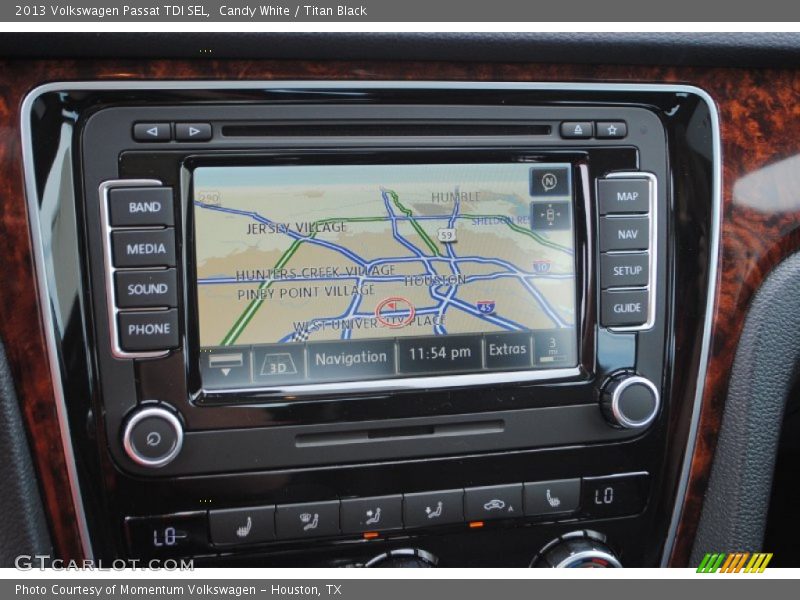 Candy White / Titan Black 2013 Volkswagen Passat TDI SEL