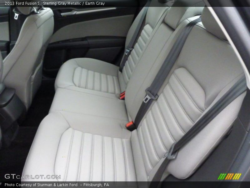Sterling Gray Metallic / Earth Gray 2013 Ford Fusion S