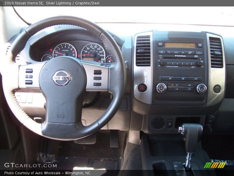 Dashboard of 2009 Xterra SE