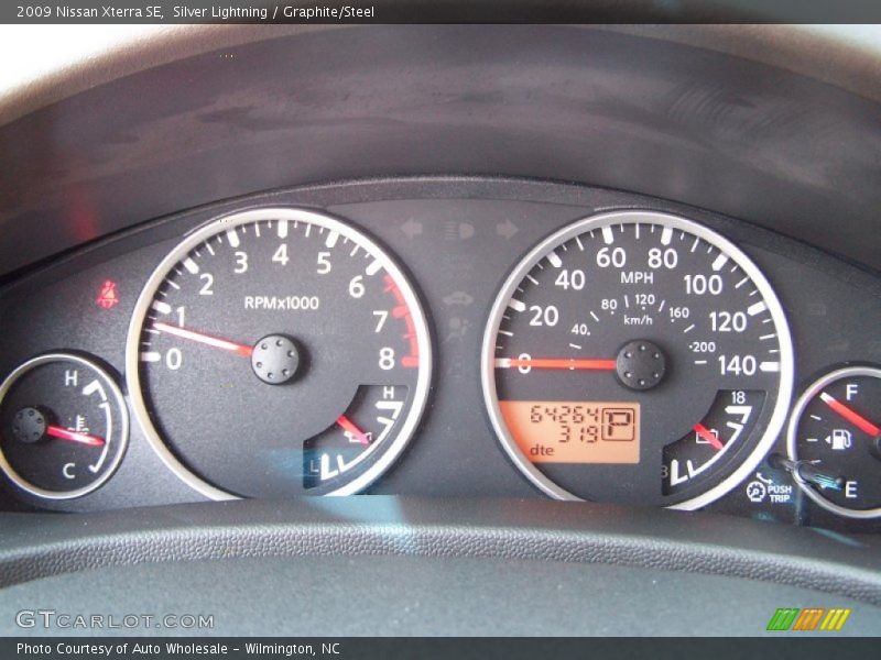 Silver Lightning / Graphite/Steel 2009 Nissan Xterra SE