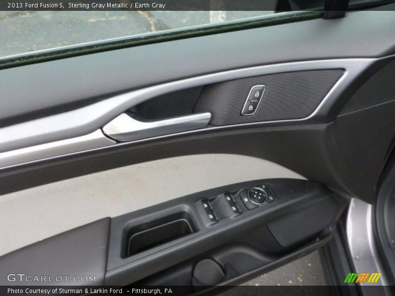 Sterling Gray Metallic / Earth Gray 2013 Ford Fusion S