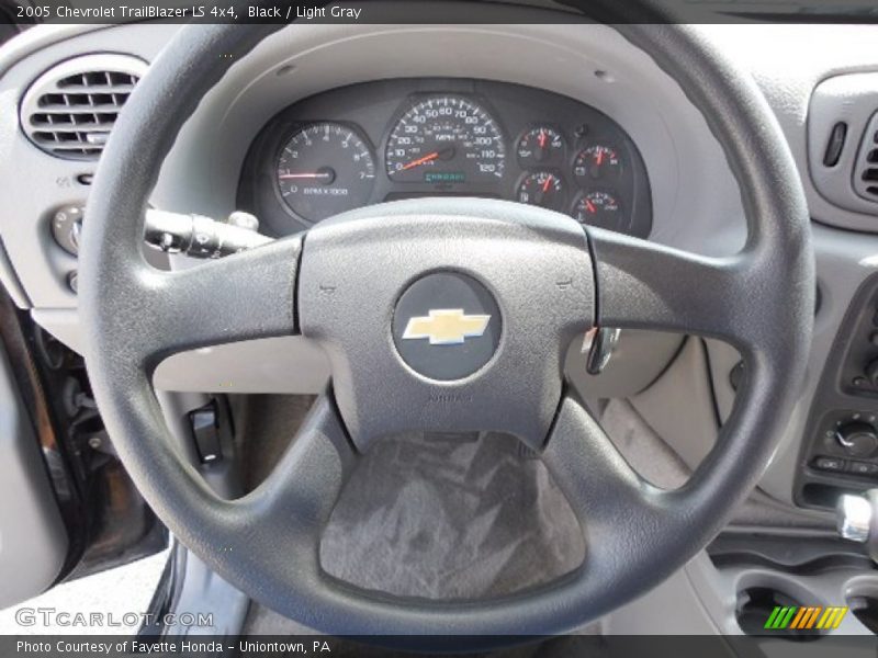 Black / Light Gray 2005 Chevrolet TrailBlazer LS 4x4