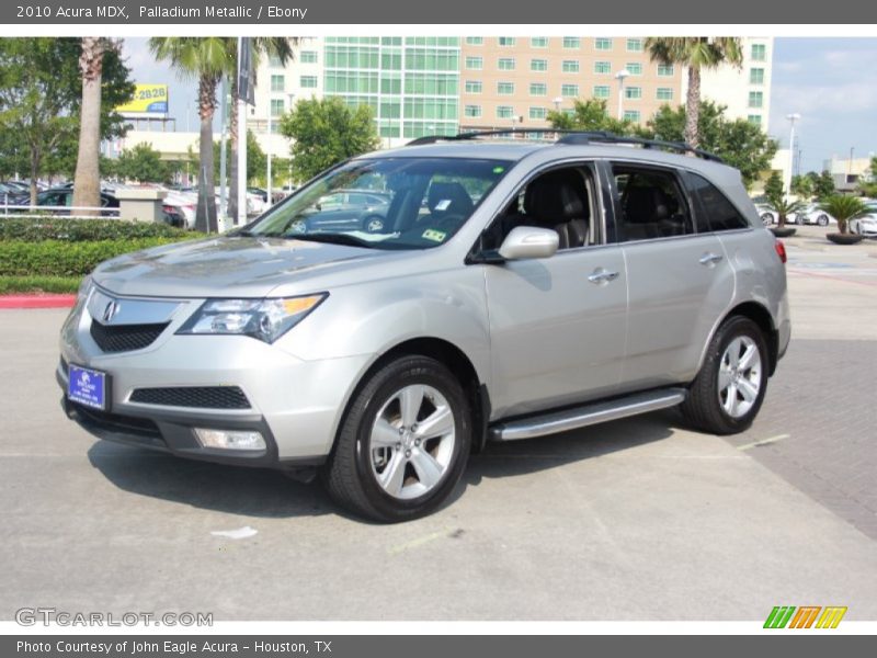 Palladium Metallic / Ebony 2010 Acura MDX