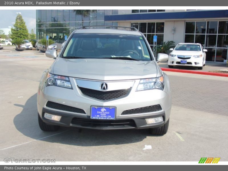 Palladium Metallic / Ebony 2010 Acura MDX