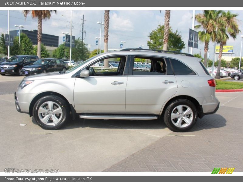 Palladium Metallic / Ebony 2010 Acura MDX