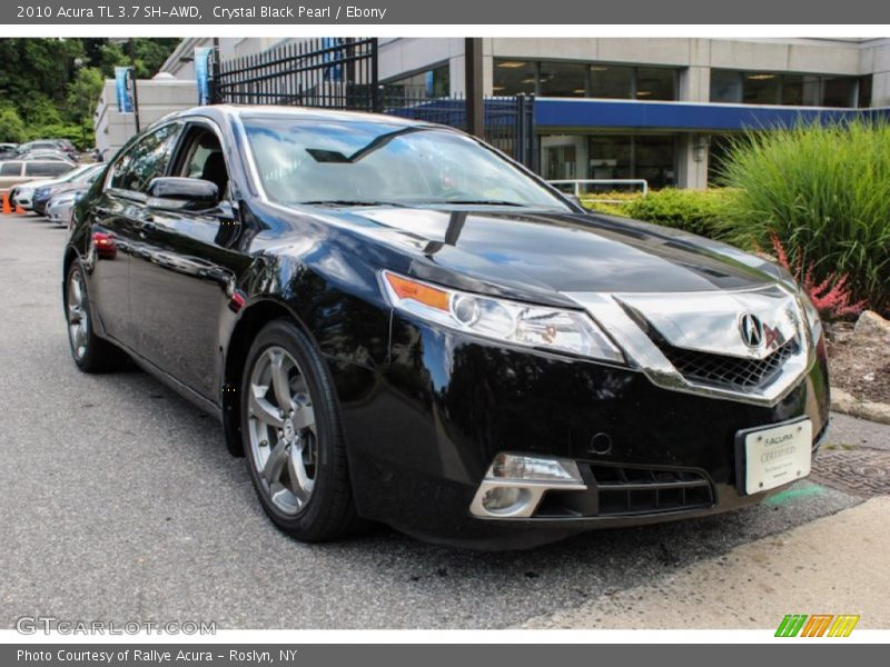 Crystal Black Pearl / Ebony 2010 Acura TL 3.7 SH-AWD