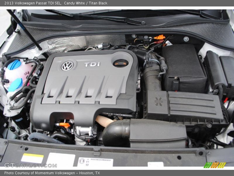 Candy White / Titan Black 2013 Volkswagen Passat TDI SEL