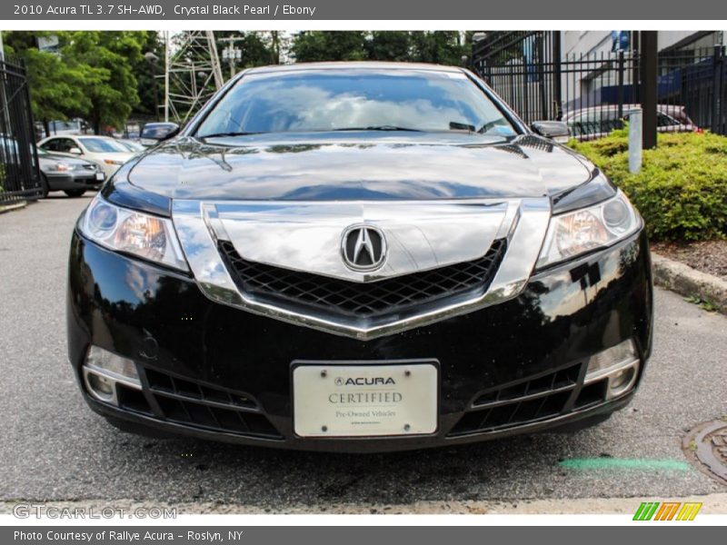 Crystal Black Pearl / Ebony 2010 Acura TL 3.7 SH-AWD