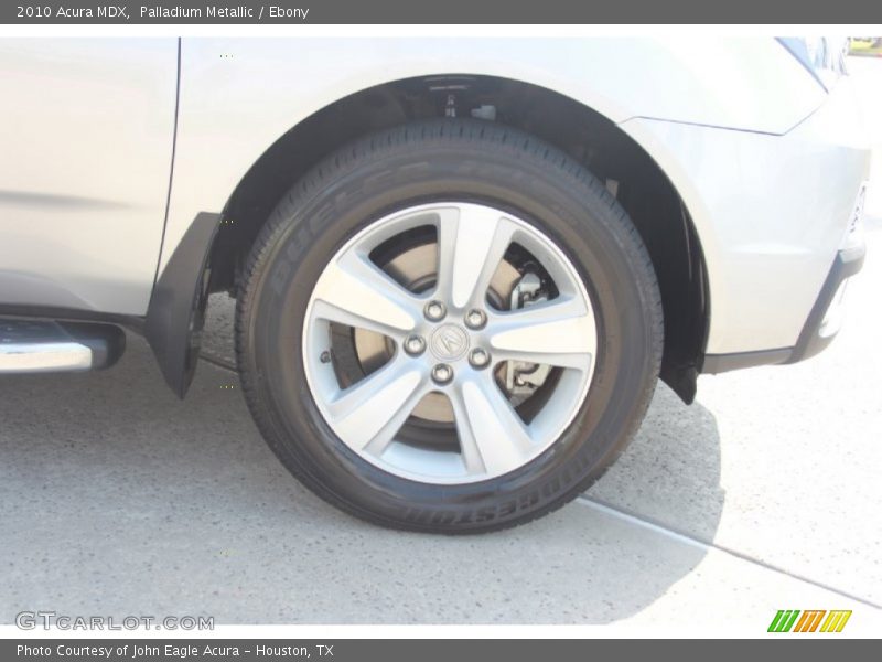 Palladium Metallic / Ebony 2010 Acura MDX