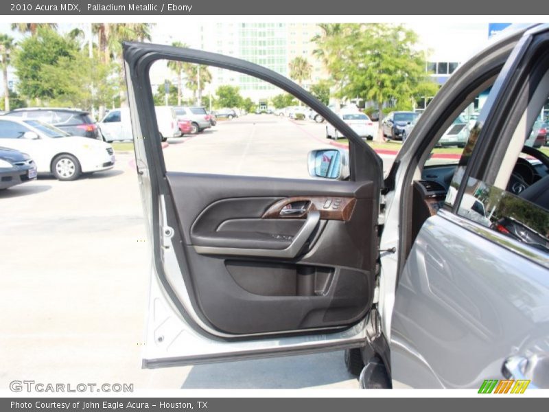 Palladium Metallic / Ebony 2010 Acura MDX