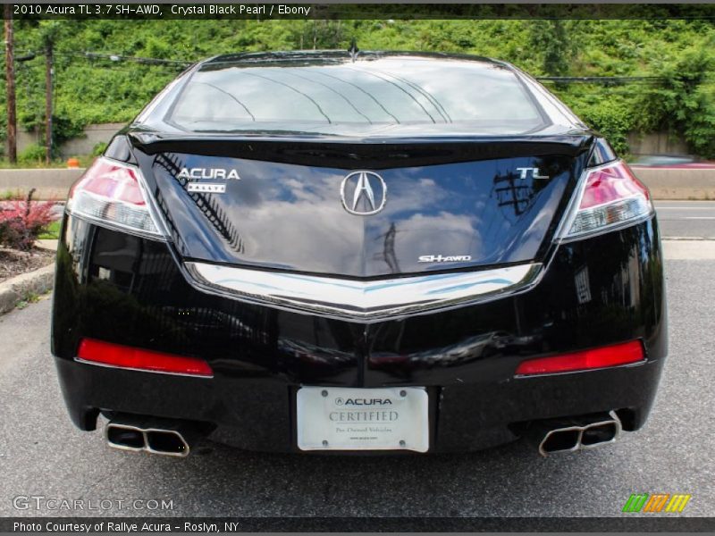Crystal Black Pearl / Ebony 2010 Acura TL 3.7 SH-AWD