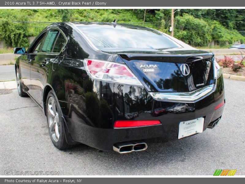 Crystal Black Pearl / Ebony 2010 Acura TL 3.7 SH-AWD