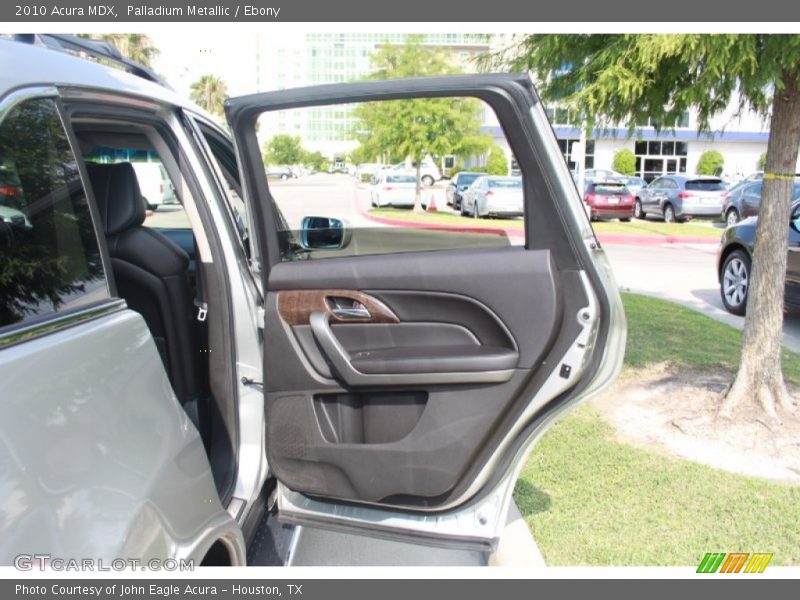Palladium Metallic / Ebony 2010 Acura MDX