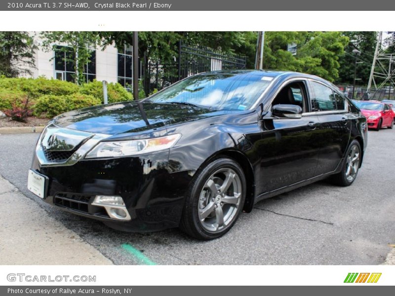 Crystal Black Pearl / Ebony 2010 Acura TL 3.7 SH-AWD