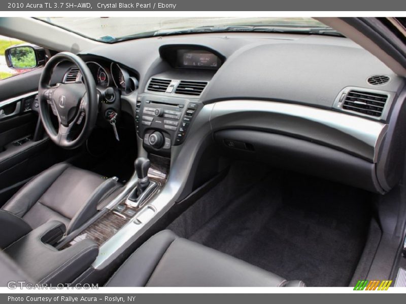 Crystal Black Pearl / Ebony 2010 Acura TL 3.7 SH-AWD