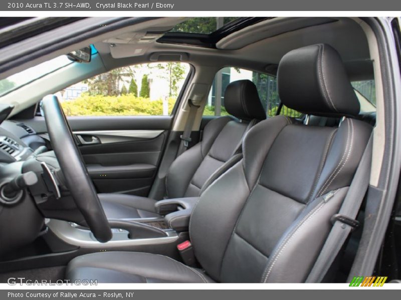 Crystal Black Pearl / Ebony 2010 Acura TL 3.7 SH-AWD