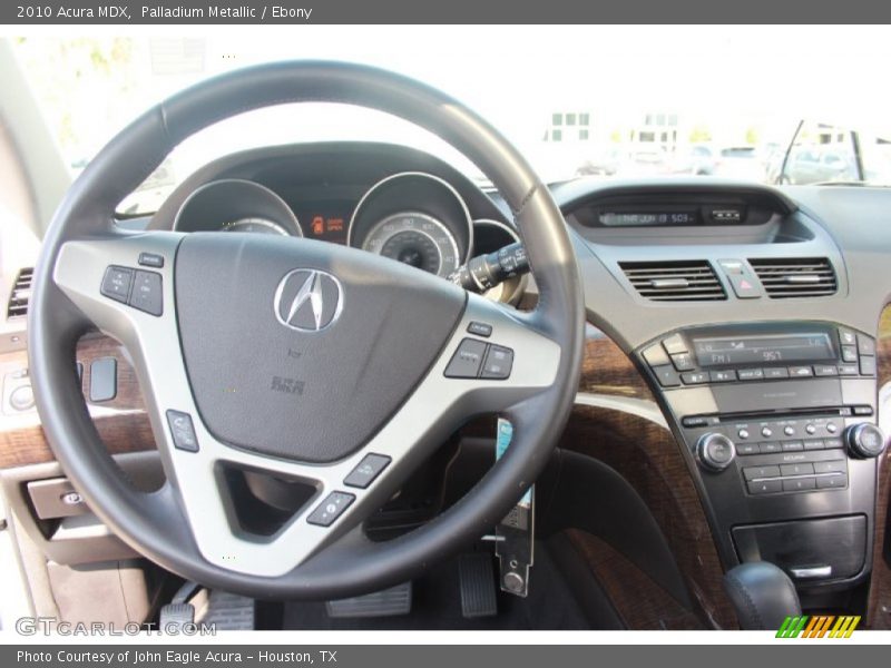 Palladium Metallic / Ebony 2010 Acura MDX