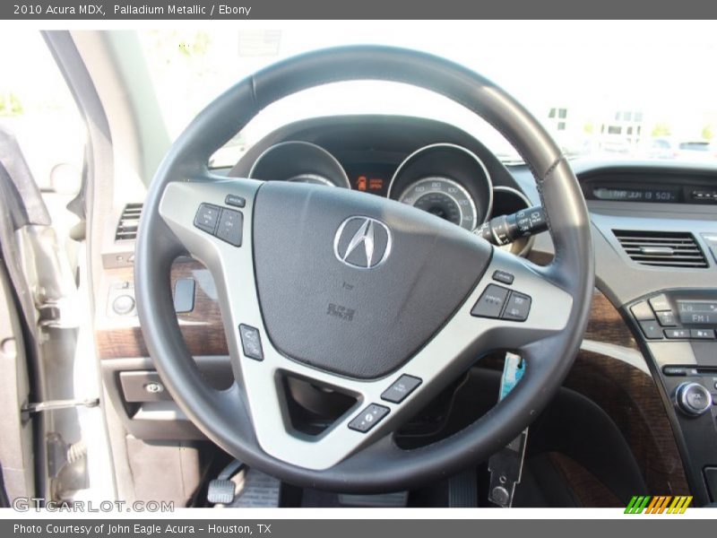 Palladium Metallic / Ebony 2010 Acura MDX