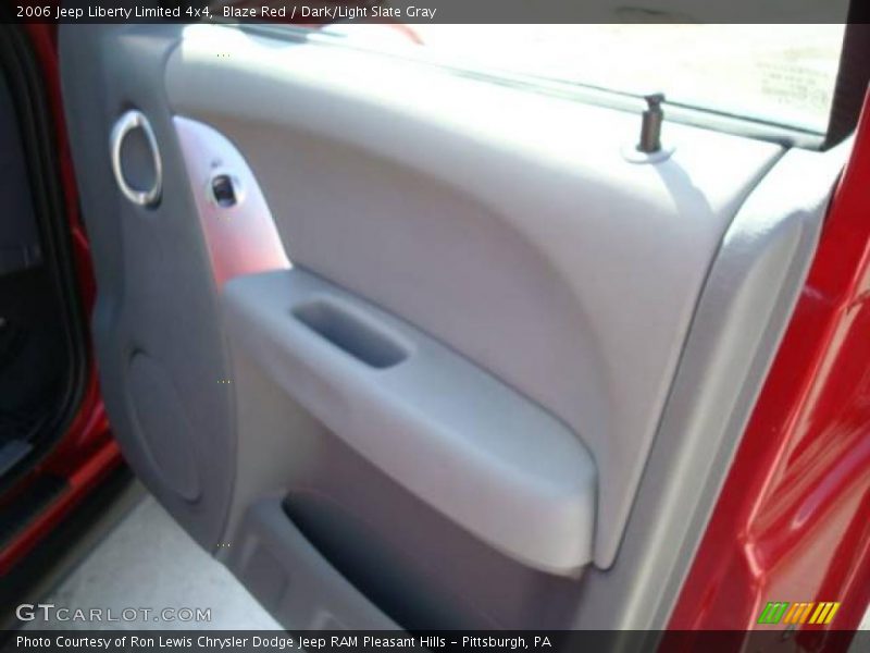 Blaze Red / Dark/Light Slate Gray 2006 Jeep Liberty Limited 4x4