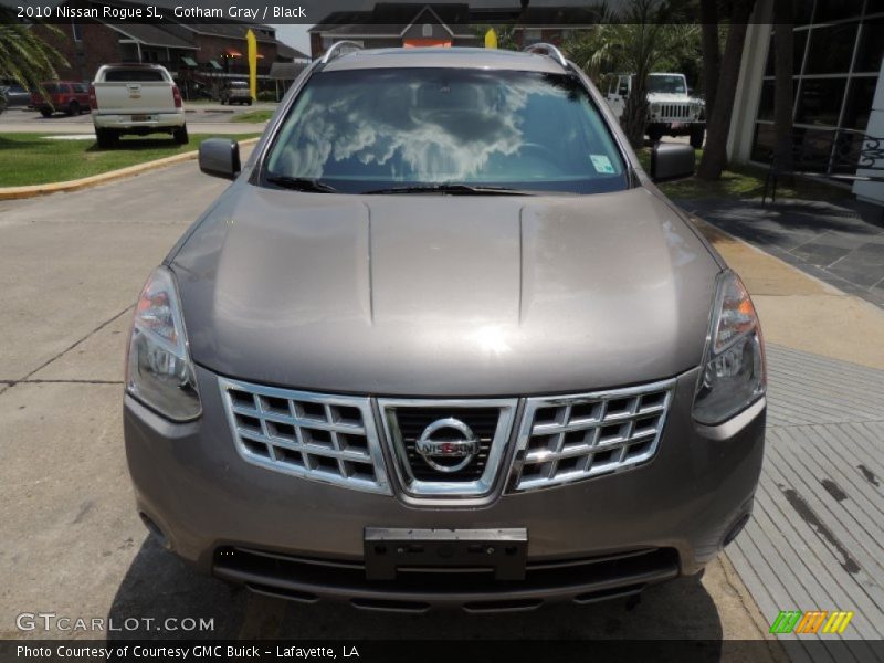 Gotham Gray / Black 2010 Nissan Rogue SL